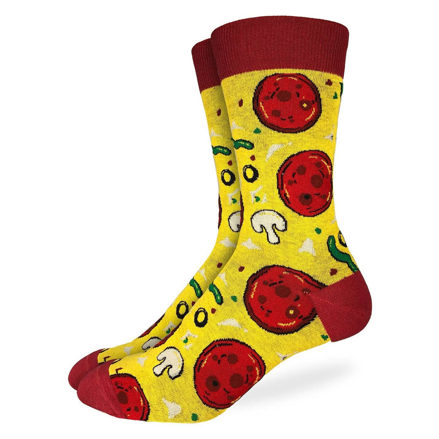 Men's Pizza Toppings Socks - Premium Socks from Good Luck Sock - Just $11.0! Shop now at Pat's Monograms