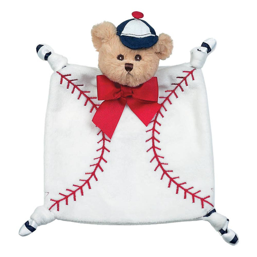 Wee Lil' Slugger Baseball Blankie - Premium Baby Soothers from Bearington Collection - Just $12.95! Shop now at Pat's Monograms