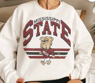 Mississippi graphic tee / sweatshirt - Premium  from 4 little hearts - Just $34.0! Shop now at Pat's Monograms