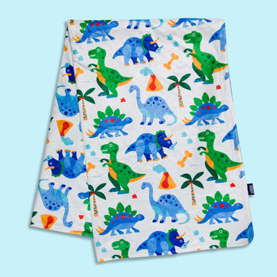 Dinosaur Land Plush Throw Blanket - Premium Bags and Totes from Wildkin - Just $49.95! Shop now at Pat's Monograms
