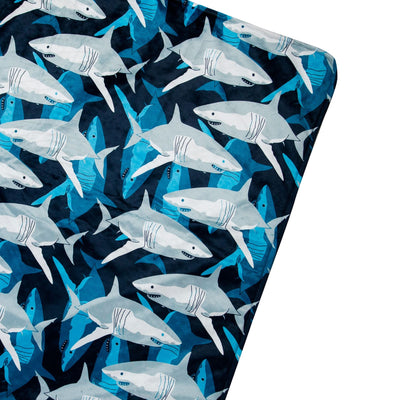 Sharks Plush Throw Blanket - Premium Bags and Totes from Wildkin - Just $49.95! Shop now at Pat's Monograms