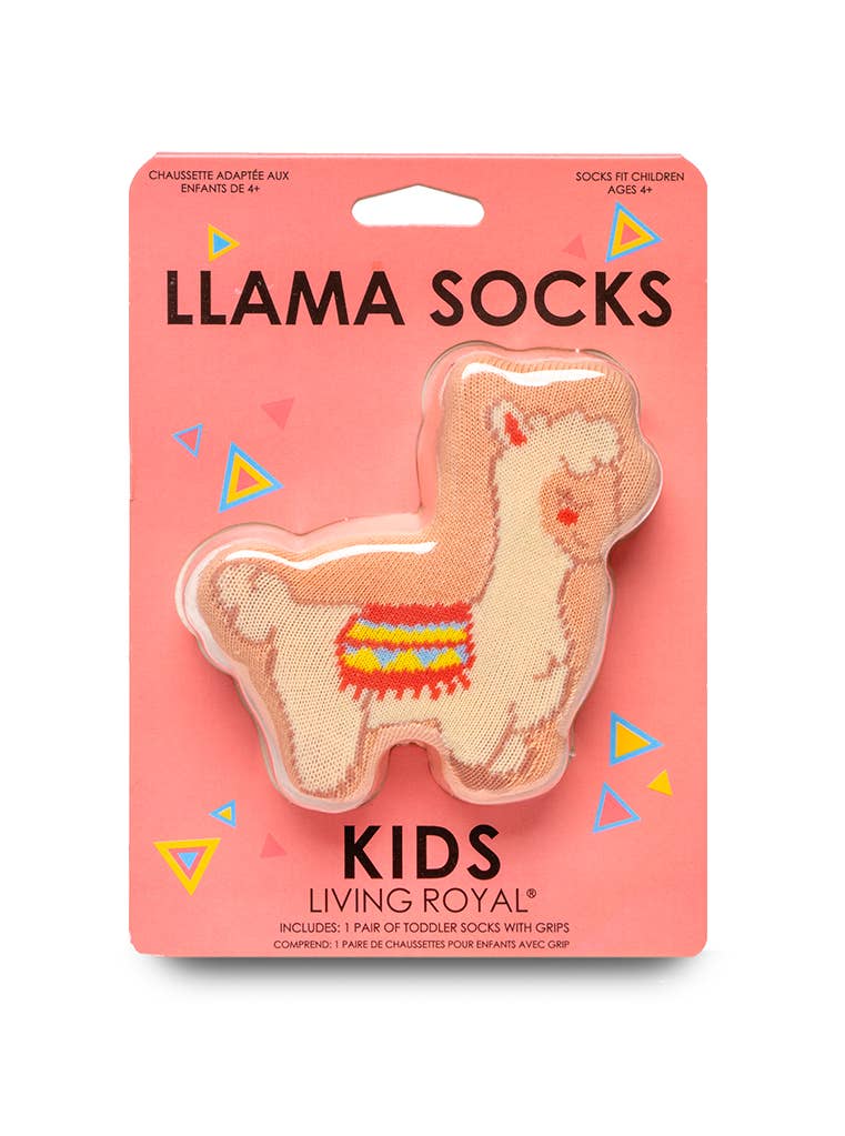 Kids Llama 3D Socks - Premium  from Living Royal - Just $9.95! Shop now at Pat's Monograms