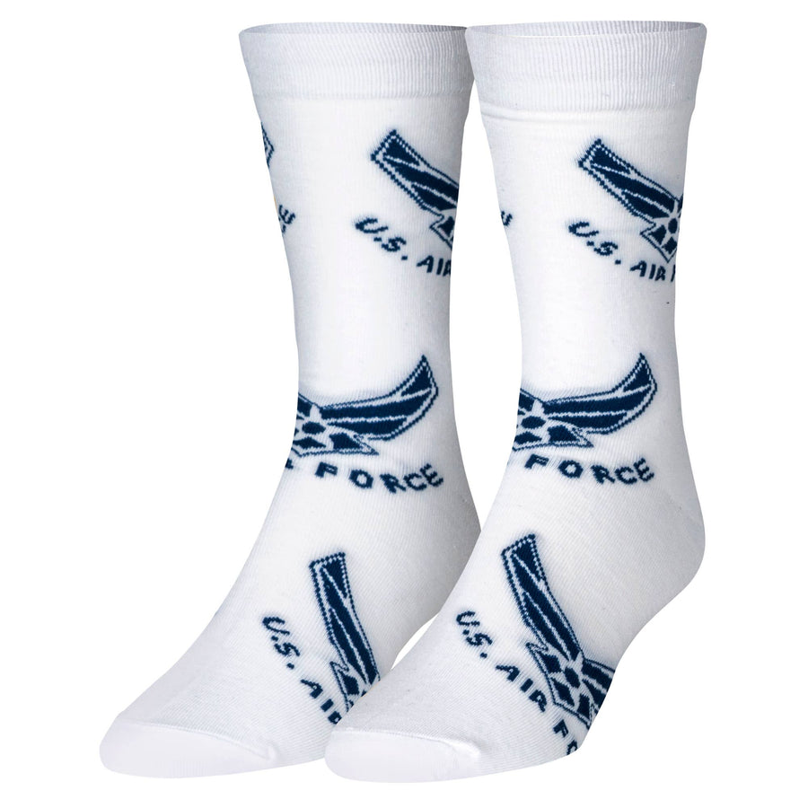 US Air Force - Mens Crew Folded (Crazy Socks) - Premium Socks from Crazy Socks - Just $7! Shop now at Pat's Monograms