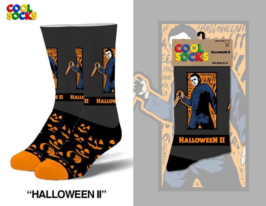 Halloween II - Mens Crew Folded - Premium Socks from Cool Socks - Just $11.95! Shop now at Pat's Monograms