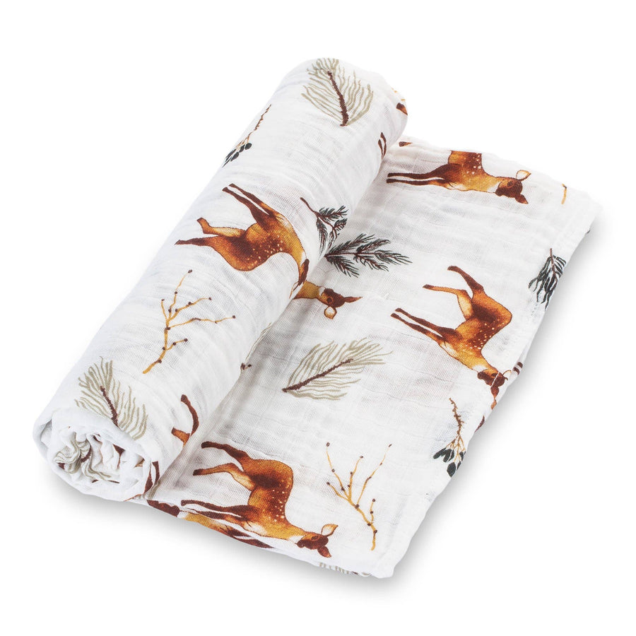 Oh Deer Swaddle - Premium Baby Gift Sets from Lolly Banks - Just $19.95! Shop now at Pat's Monograms
