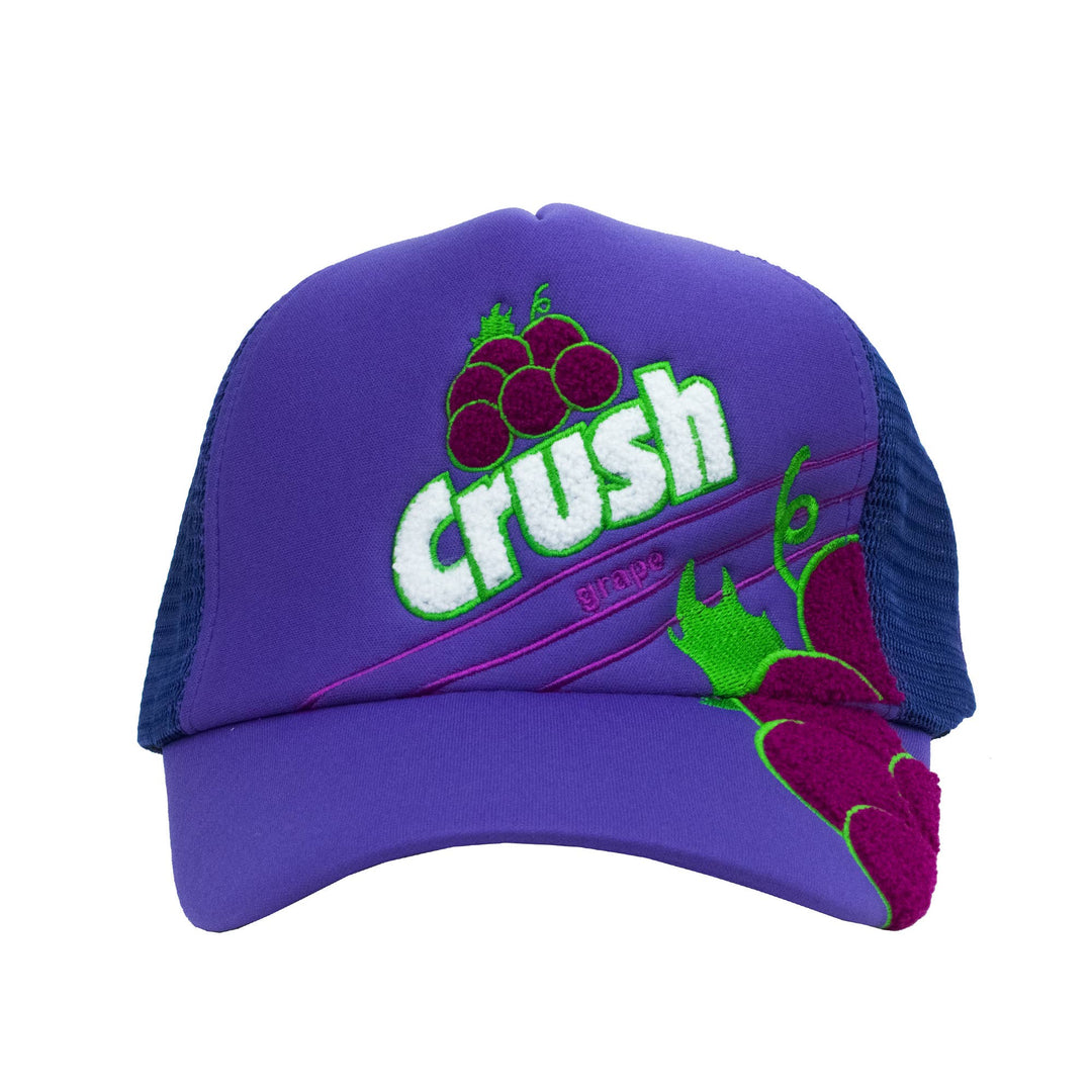 Grape Crush Purple - Trucker Hat - Premium Caps from Odd Sox - Just $25.95! Shop now at Pat's Monograms