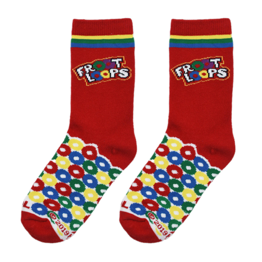 Froot Loops Socks - Kids 7-10 - Premium Socks from Cool Socks - Just $8! Shop now at Pat's Monograms