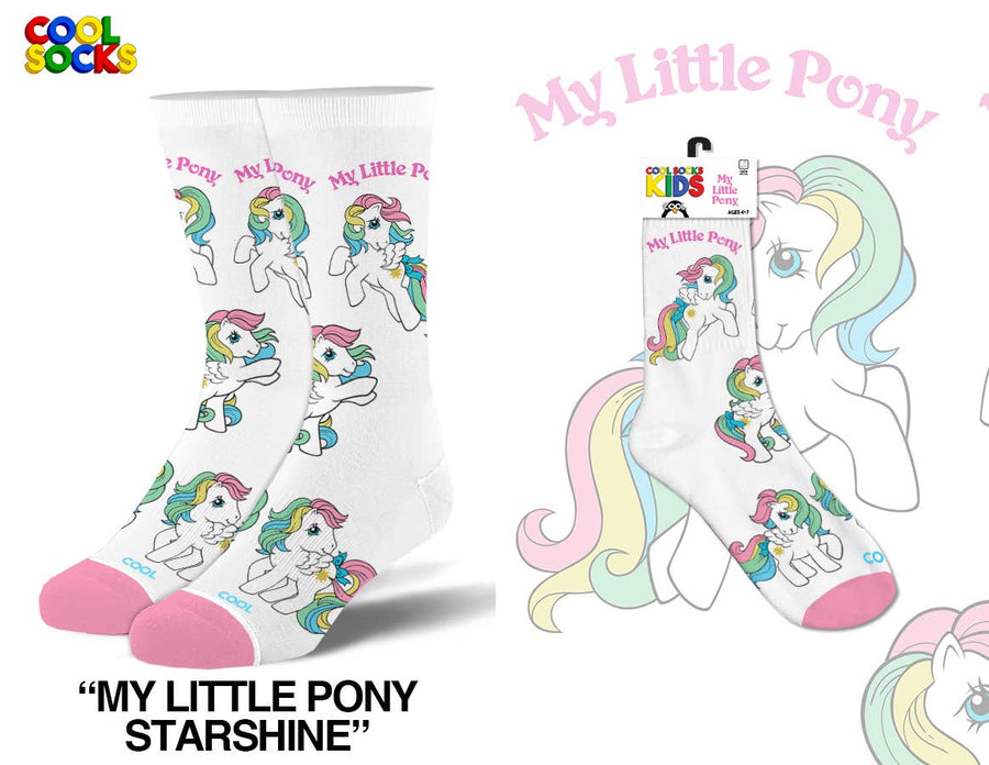 My Little Ponies - Kids 7-10 Crew - Premium  from Cool Socks - Just $9.95! Shop now at Pat's Monograms