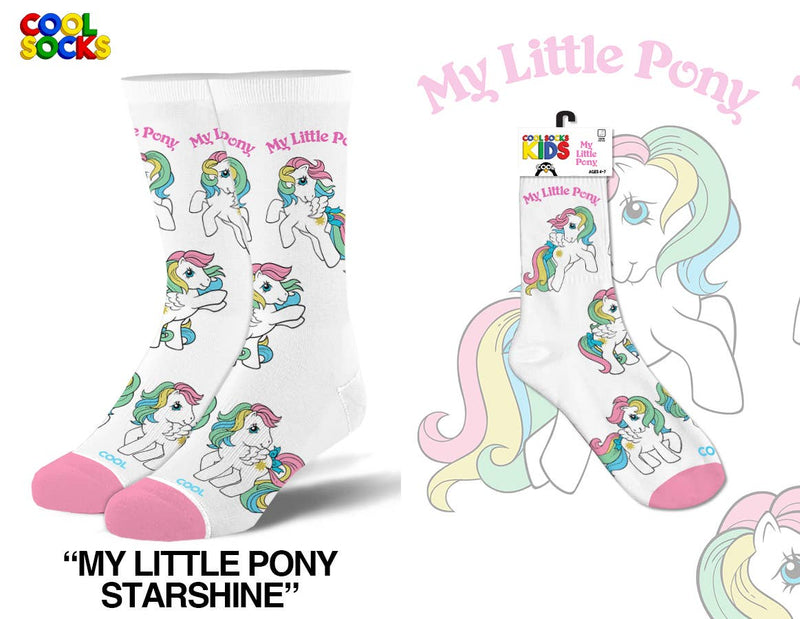 My Little Ponies - Kids 7-10 Crew - Premium  from Cool Socks - Just $9.95! Shop now at Pat&