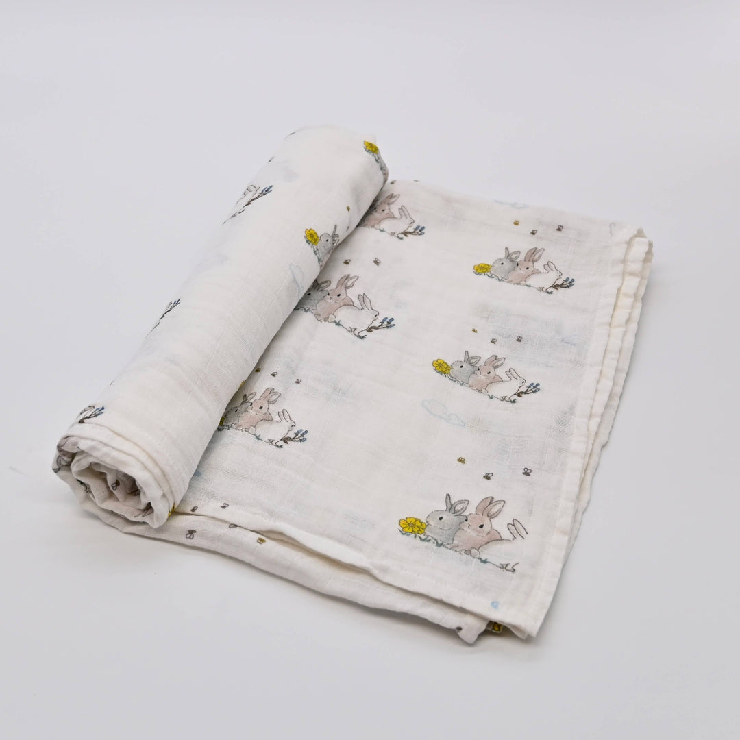 SomeBunny Loves You Swaddle - Premium  from Lolly Banks - Just $19.95! Shop now at Pat's Monograms