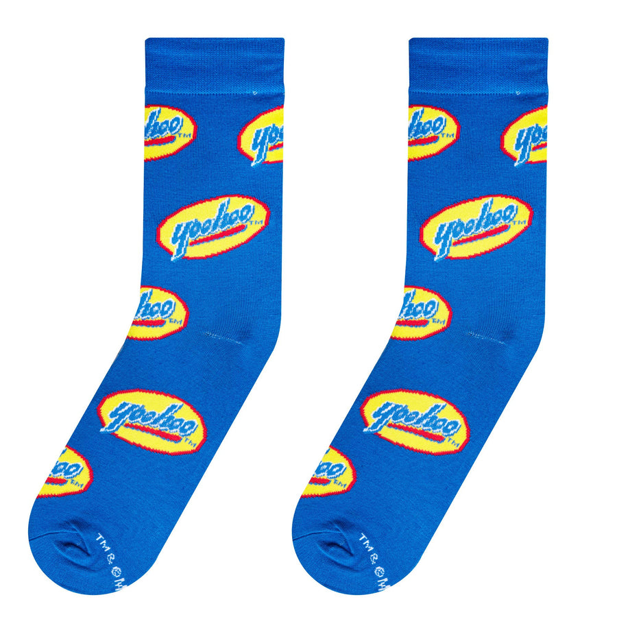 Yoohoo - Mens Crew Folded - Crazy Socks - Premium socks from Crazy Socks - Just $7! Shop now at Pat's Monograms