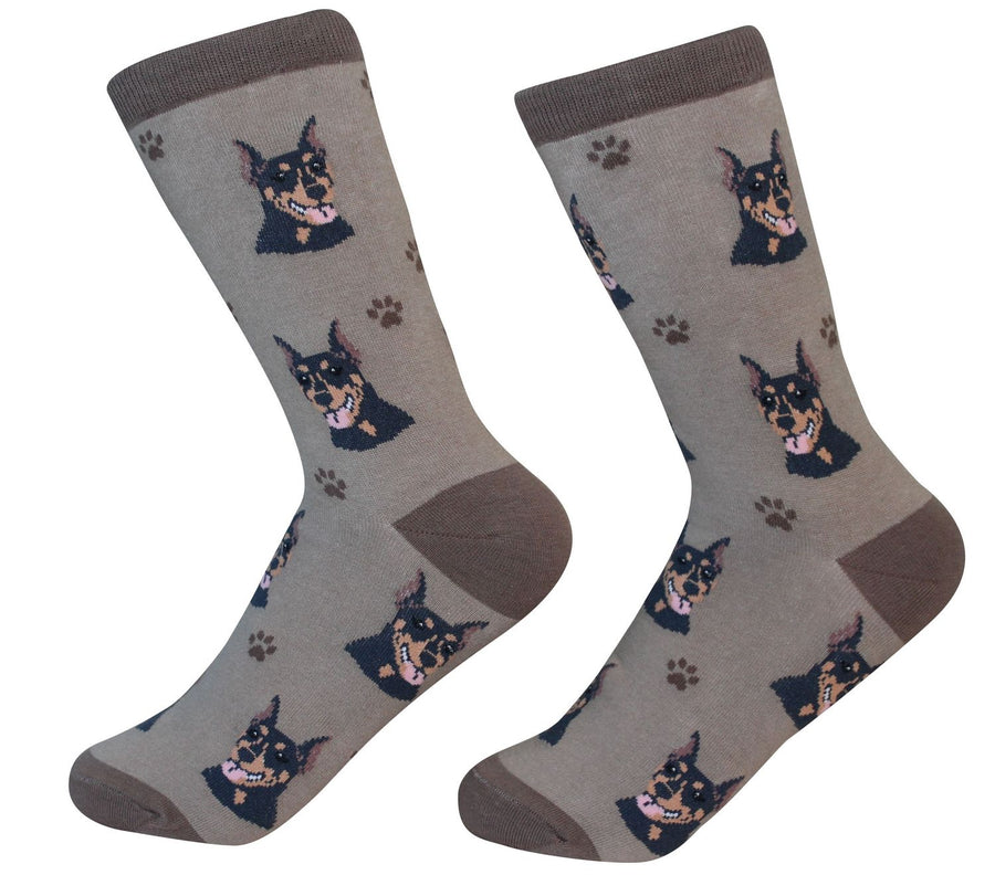 Doberman Socks - Premium Socks from Sock Daddy - Just $9.95! Shop now at Pat's Monograms