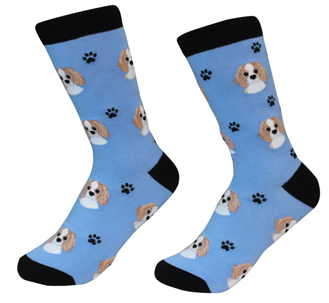 Cavalier King Charles Socks - Premium Socks from Sock Daddy - Just $9.95! Shop now at Pat's Monograms