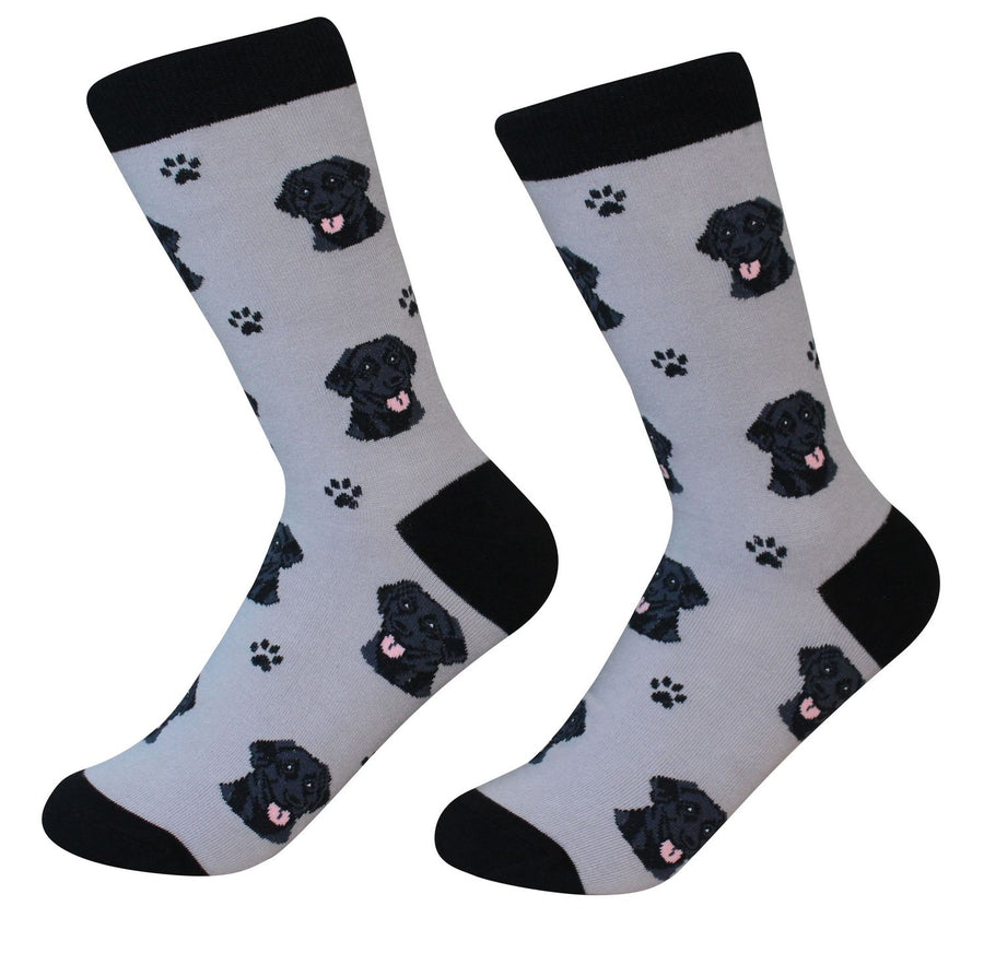 Black Labrador Socks - Premium Socks from Sock Daddy - Just $9.95! Shop now at Pat's Monograms