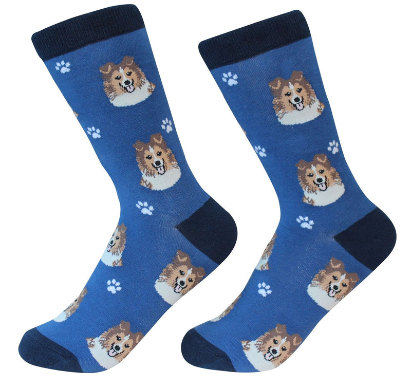 Sheltie Socks - Premium Socks from Sock Daddy - Just $9.95! Shop now at Pat&