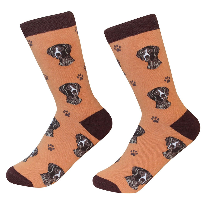 German Shorthaired Pointer Dog Socks - Premium Socks from Sock Daddy - Just $9.95! Shop now at Pat's Monograms