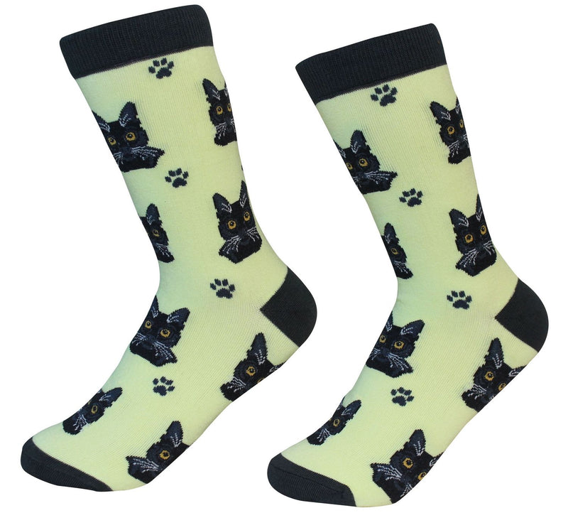 Black Cat Socks - Premium Socks from Sock Daddy - Just $9.95! Shop now at Pat&