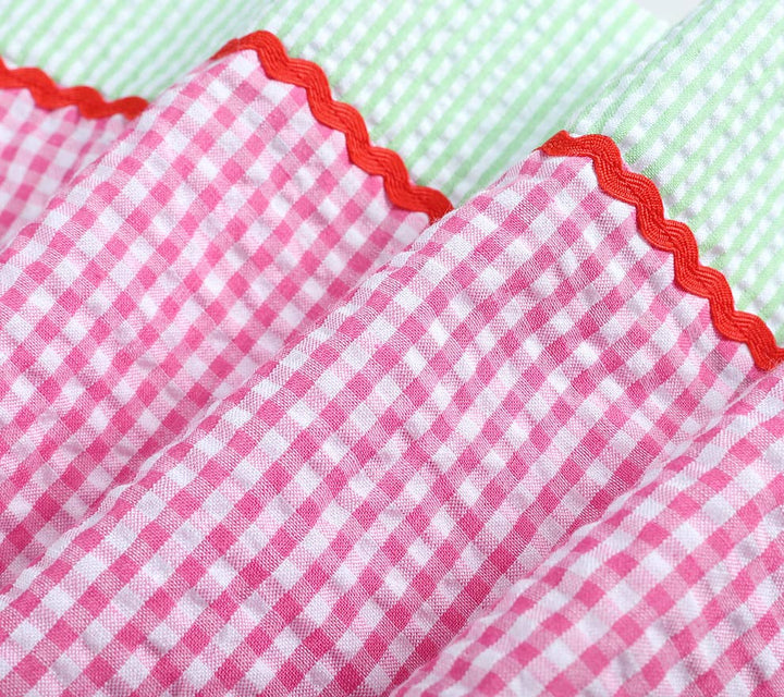 Lil Cactus - Pink Gingham Watermelon Smocked Dress - Premium Baby & Toddler Dresses from Lil Cactus - Just $32.95! Shop now at Pat's Monograms