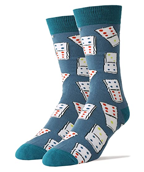 Dominos - Crew Socks - Premium Socks from Oooh Yeah Socks/Sock It Up/Oooh Geez Slippers - Just $9.95! Shop now at Pat's Monograms