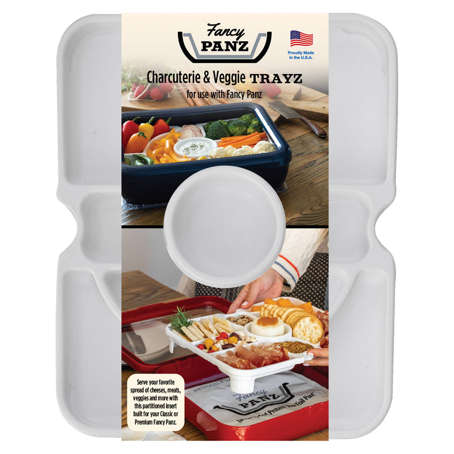 Charcuterie/Veggie Trayz Insert for Fancy Panz - Premium  from Fancy Panz - Just $14.99! Shop now at Pat's Monograms