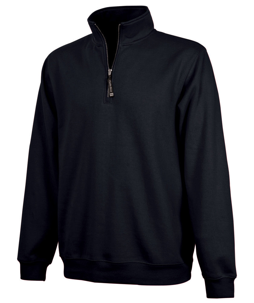 CR Quarter Zip Sweatshirt - Premium Outerwear from Charles River Apparel - Just $42! Shop now at Pat's Monograms