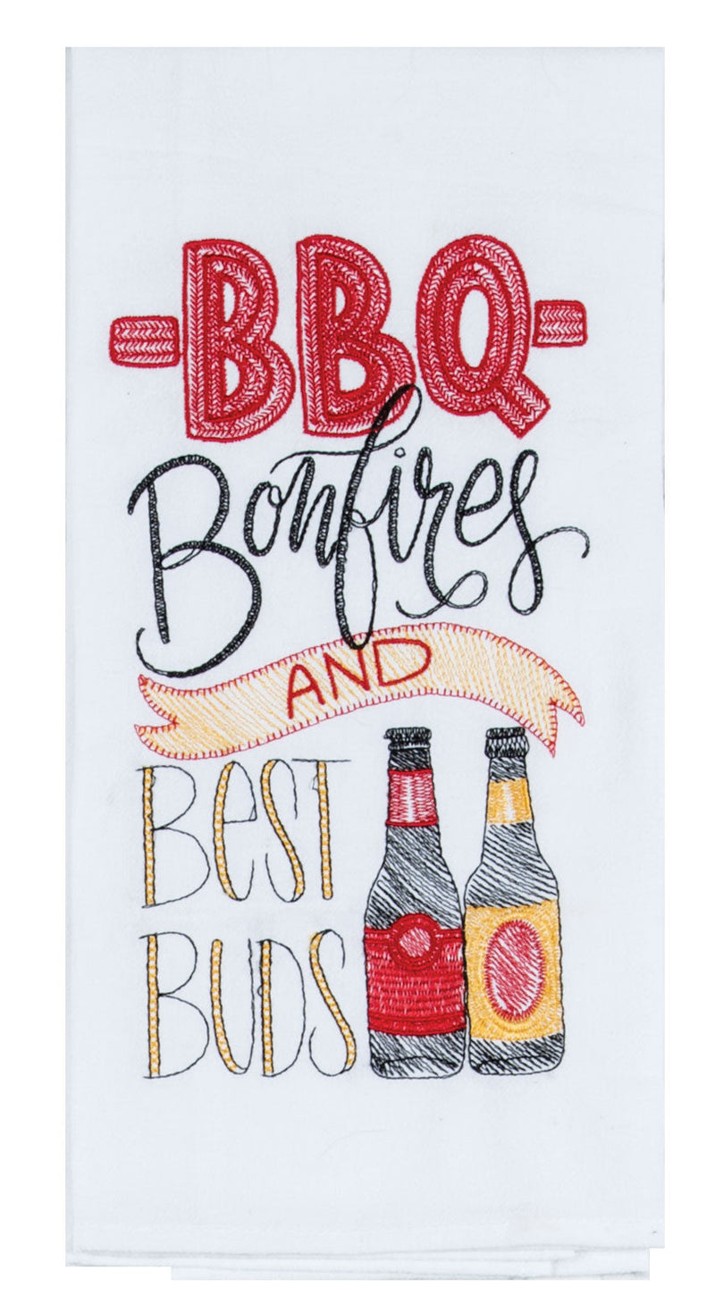Best Buds Flour Sack Towel - Premium Dish Towel from Kay Dee Designs - Just $8.95! Shop now at Pat&