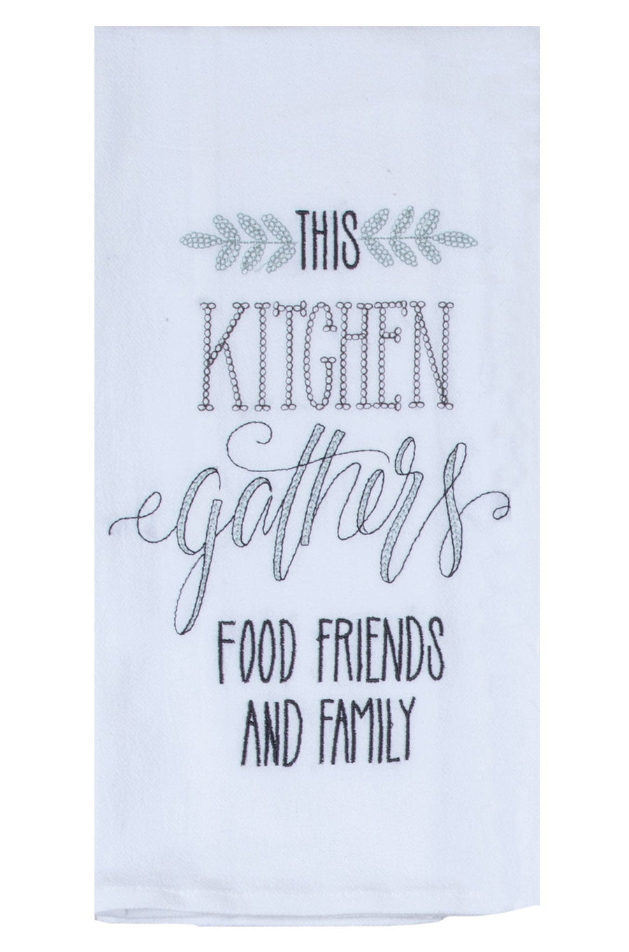 Food Friends and Family Flour Sack Towel - Premium Dish Towel from Kay Dee Designs - Just $8.95! Shop now at Pat's Monograms
