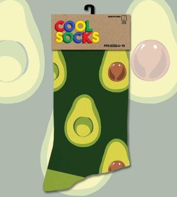 Avocado Socks - Premium Socks from Cool Socks - Just $9.95! Shop now at Pat's Monograms
