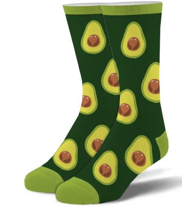 Avocado Socks - Premium Socks from Cool Socks - Just $9.95! Shop now at Pat's Monograms