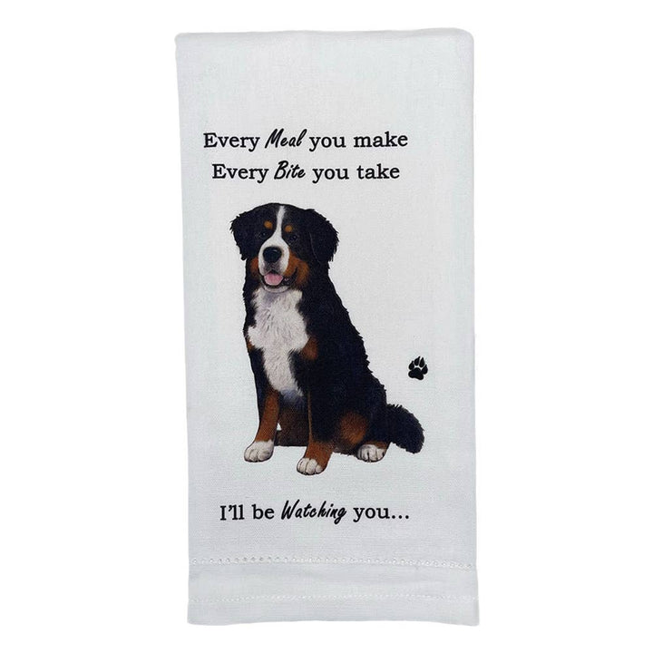 Bernese Mountain Dog Kitchen Towel - Premium Kitchen Towels from E&S Pets - Just $9.95! Shop now at Pat's Monograms