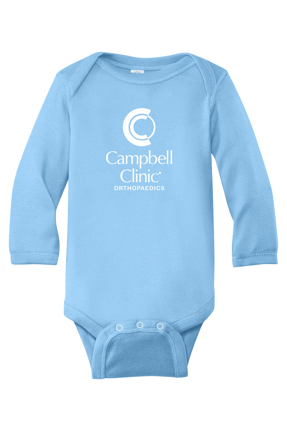 Campbell Clinic Baby Long Sleeve Onesie - Premium Infant Wear from Sanmar - Just $15.00! Shop now at Pat's Monograms
