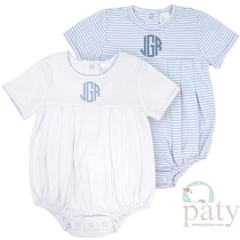 Paty SS Pleated Bubble Suit - Premium Infant Wear from Paty INC. - Just $32.00! Shop now at Pat&