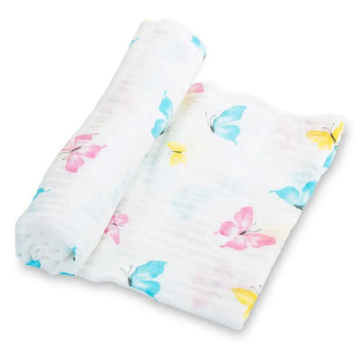 Butterfly Kisses Swaddle - Premium Baby Gift Sets from Lolly Banks - Just $19.95! Shop now at Pat's Monograms