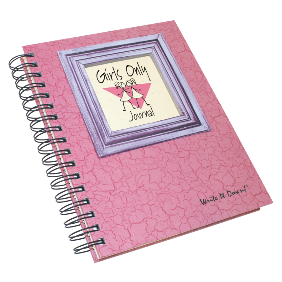 Girls Only Journal - Premium Gifts from Journals Unlimited - Just $20.00! Shop now at Pat's Monograms