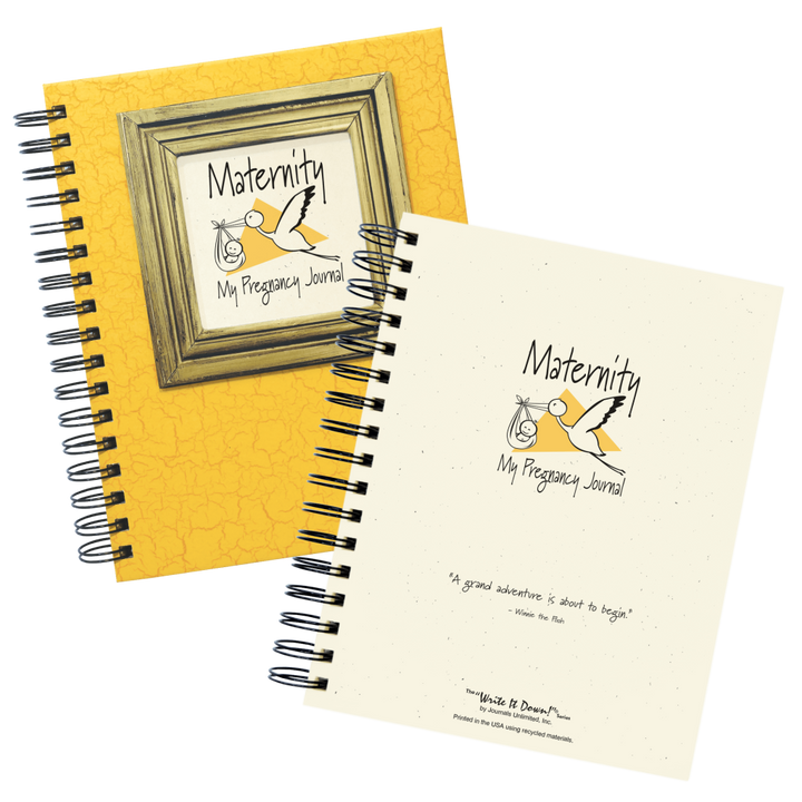 Maternity Journal - Premium Gifts from Journals Unlimited - Just $20.00! Shop now at Pat's Monograms
