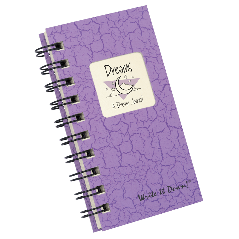 Mini- 'Dreams' A Dream Journal- Lilac/Eggplant - Premium Gifts from Journals Unlimited - Just $7.00! Shop now at Pat's Monograms