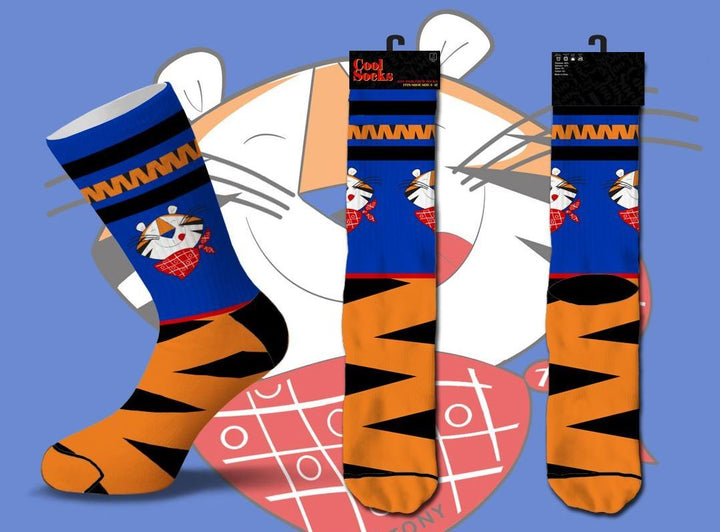 Tony The Tiger Socks - Premium Socks from Cool Socks - Just $10.95! Shop now at Pat's Monograms