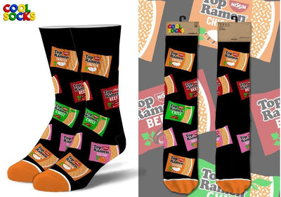 Top Ramen Flavors Socks - Premium Socks from Cool Socks - Just $10.95! Shop now at Pat's Monograms