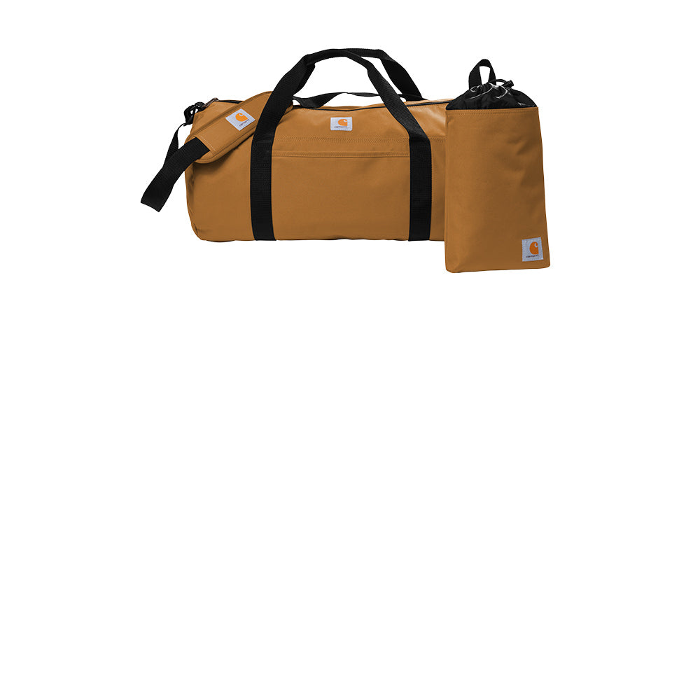 Carhartt® Canvas Packable Duffel with Pouch - CT89105112 - Premium Duffel Bags from Carhartt - Just $69.0! Shop now at Pat's Monograms