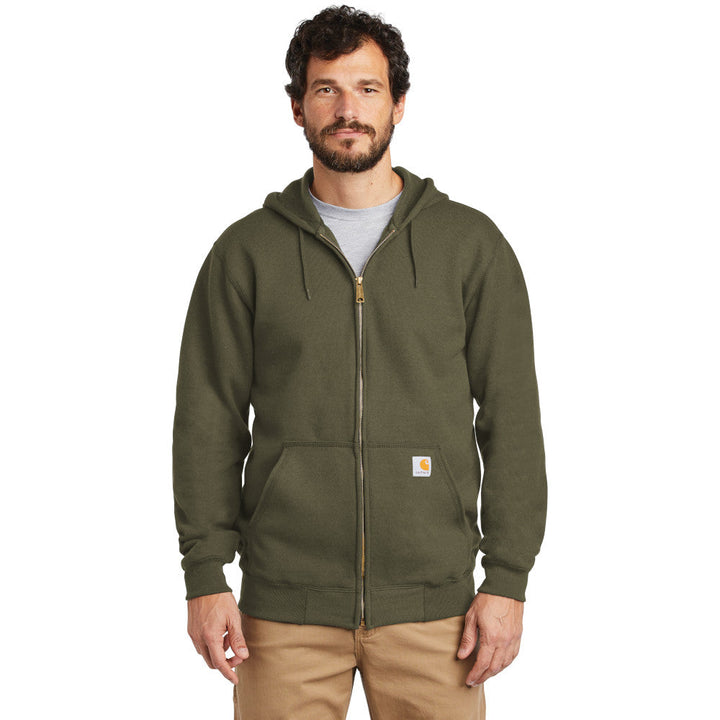 Carhartt ® Midweight Hooded Zip-Front Sweatshirt - CTK122 - Premium Outerwear from Carhartt - Just $74.00! Shop now at Pat's Monograms