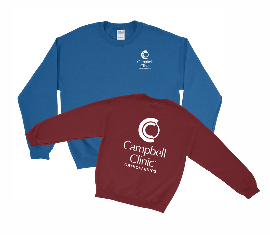 Campbell Clinic's Gildan Heavy Blend Crewneck - Premium Tanks and Tees from Staton - Just $27.00! Shop now at Pat's Monograms