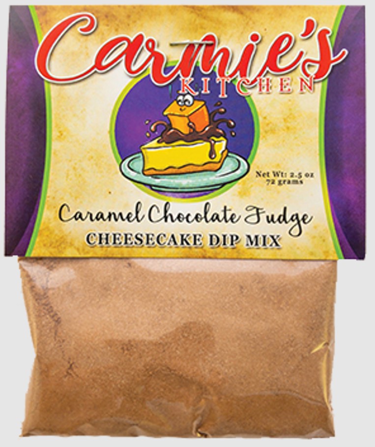 Caramel Chocolate Fudge Cheesecake Dip - Premium Dips & Spreads from Carmie's Kitchen - Just $4.5! Shop now at Pat's Monograms