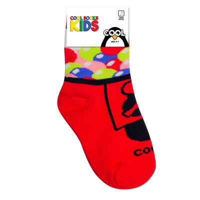 Gumball - Kids Ages 4-7 - Premium Socks from Cool Socks - Just $6.00! Shop now at Pat's Monograms