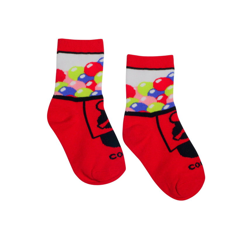 Gumball - Kids Ages 4-7 - Premium Socks from Cool Socks - Just $6.00! Shop now at Pat&