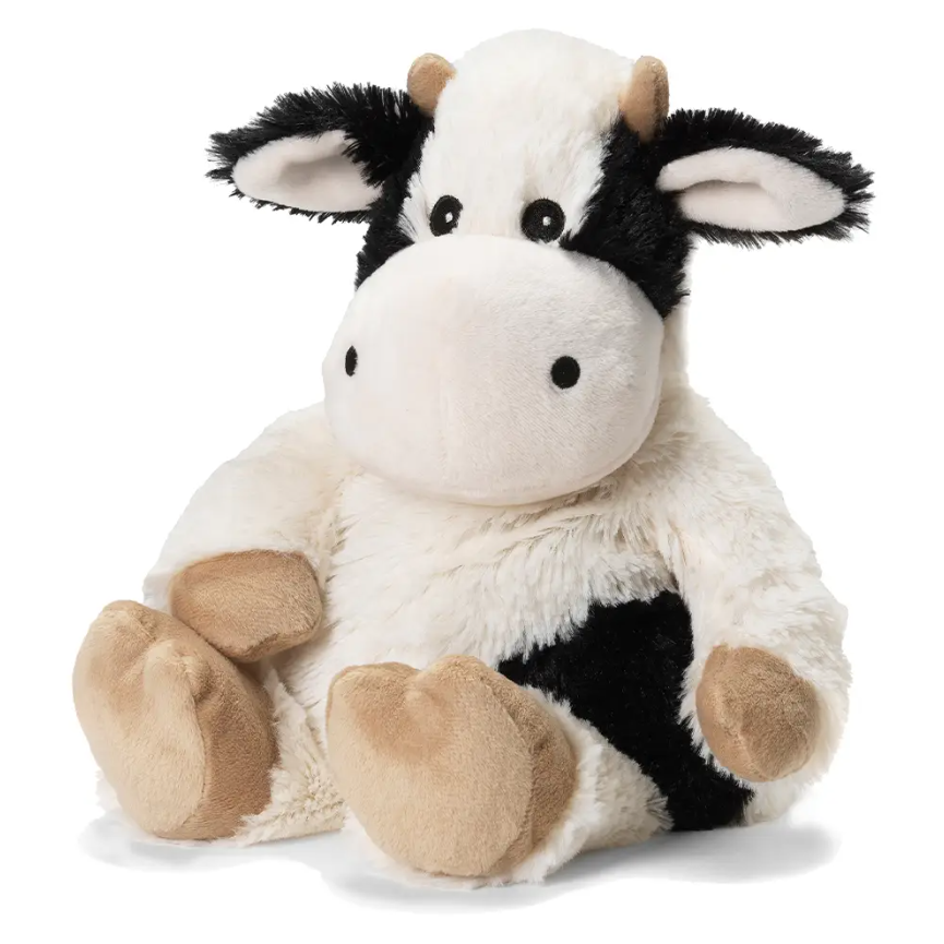 Warmies - Black and White Cow - Premium Stuffed Animals from Warmies - Just $25.95! Shop now at Pat's Monograms