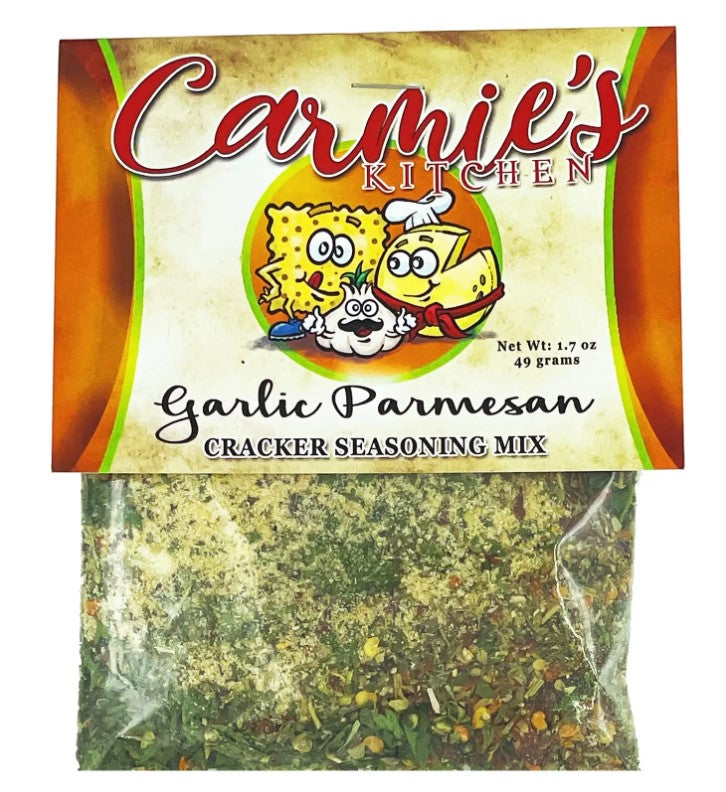 Garlic Parmesan Cracker Seasoning Mix - Premium Dips & Spreads from Carmie&