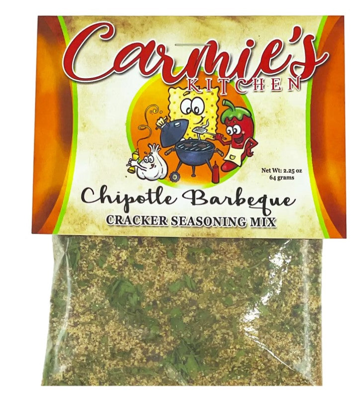 Chipotle BBQ Cracker Seasoning Mix - Premium Dips & Spreads from Carmie's Kitchen - Just $6.0! Shop now at Pat's Monograms