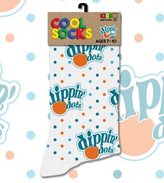 Dippin Dots - Kids Ages 7-10 - Premium Socks from Cool Socks - Just $6.00! Shop now at Pat's Monograms