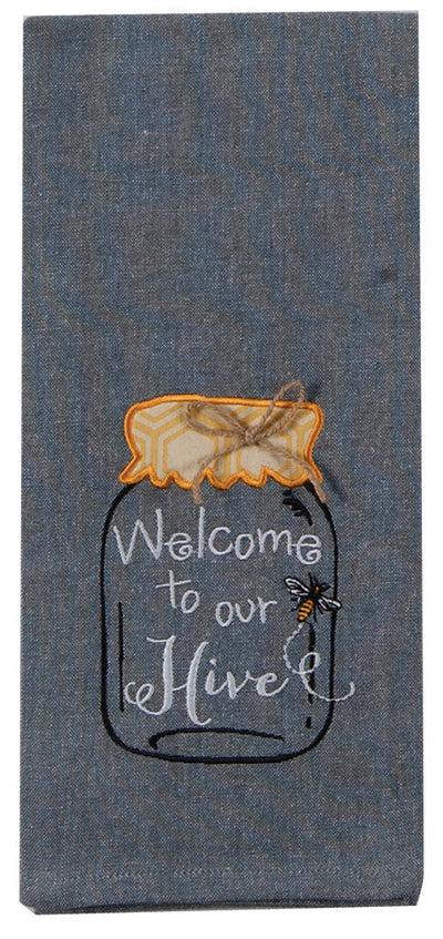 Welcome to our Hive Tea Towel - Premium Dish Towel from Kay Dee Designs - Just $8.95! Shop now at Pat's Monograms
