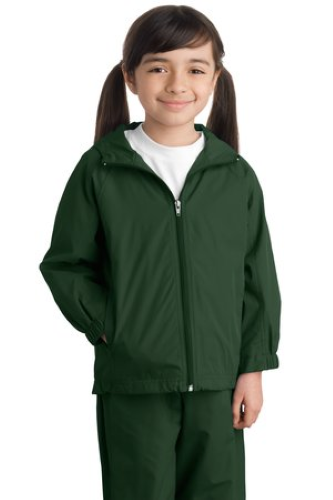 Veritas - Sport-Tek Unisex Youth Hooded Raglan Jacket YST73 - Premium School Uniform from Pat's Monograms - Just $35.00! Shop now at Pat's Monograms